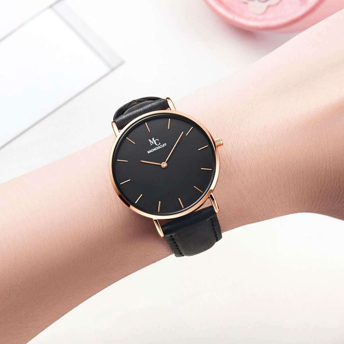 La Classic Leather Black Edition - MadnessCuff